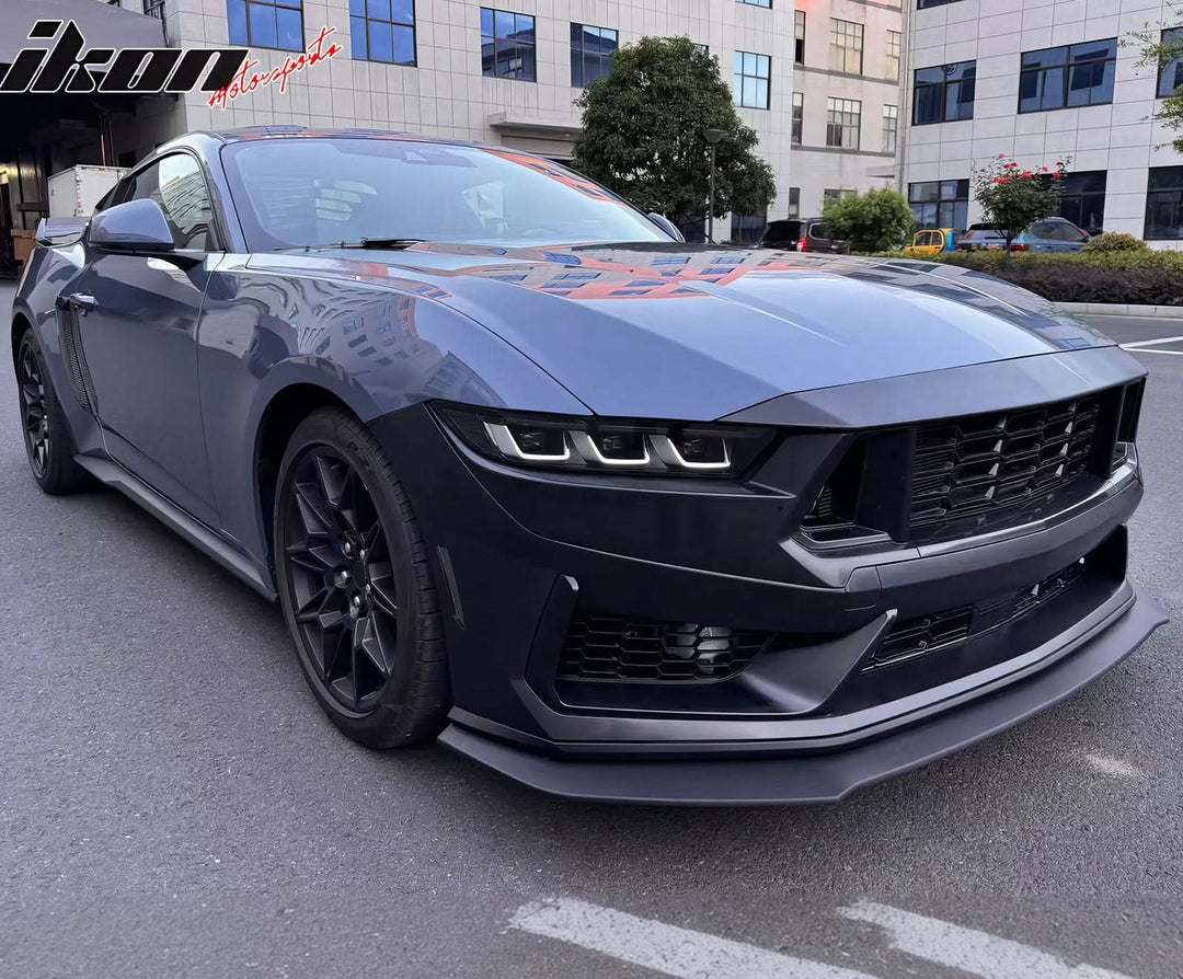 2024-2025 Ford Mustang Dark Horse Front Bumper Lower Mesh Grille ABS