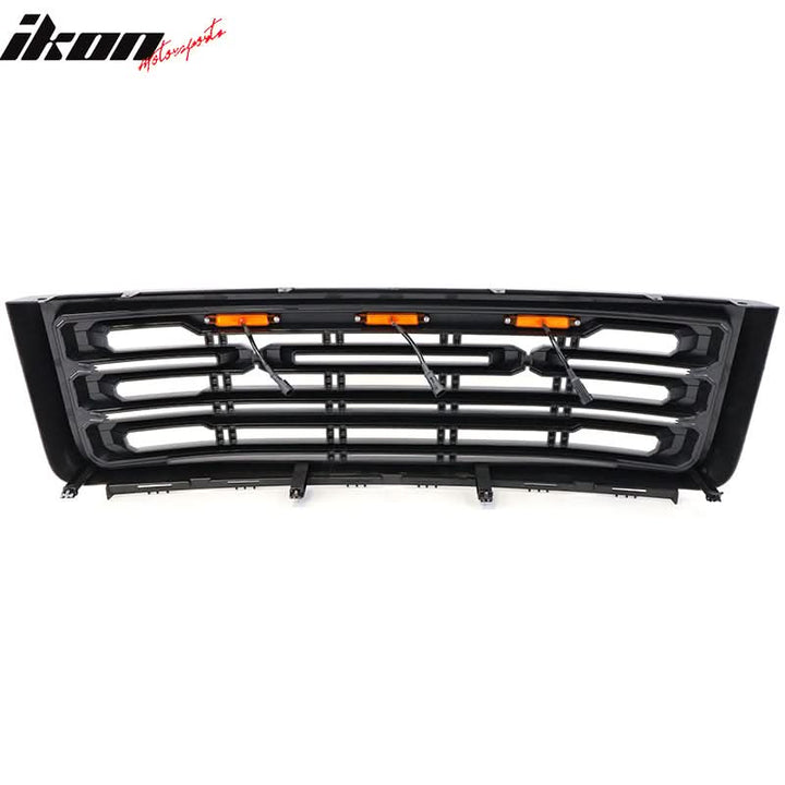 2007-2013 GMC Sierra 1500 Front Bumper Hood Grille Guard Grill