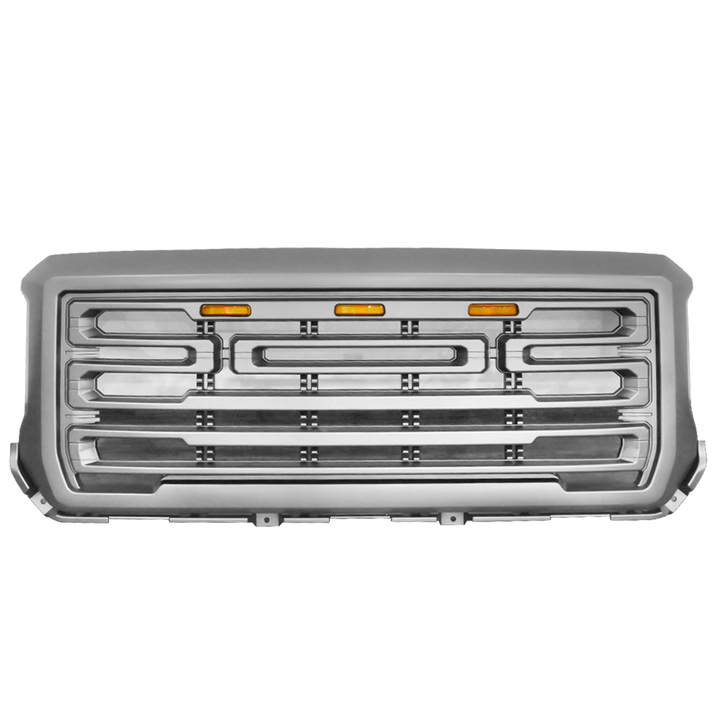 2014-2015 GMC Sierra 1500 Front Bumper Hood Grille Guard Grill