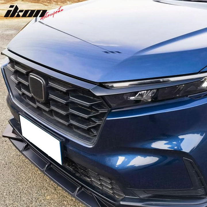 2023-2025 Honda CR-V 4DR Grill Gloss Black Bumper Grille Cover Trim