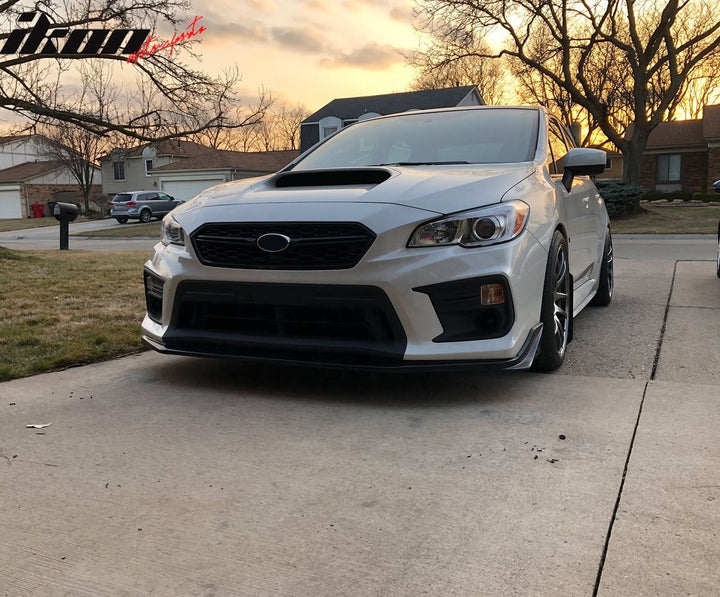 2018-2021 Subaru WRX Gloss Black STI Style Front Bumper Grille ABS