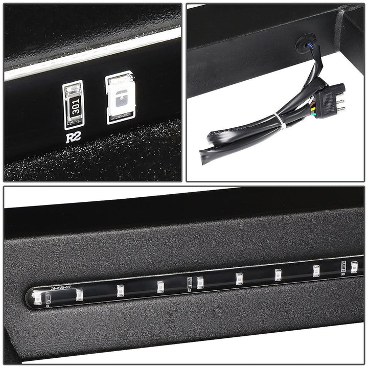 Universal 2" Receiver Hitch Step with LED Light