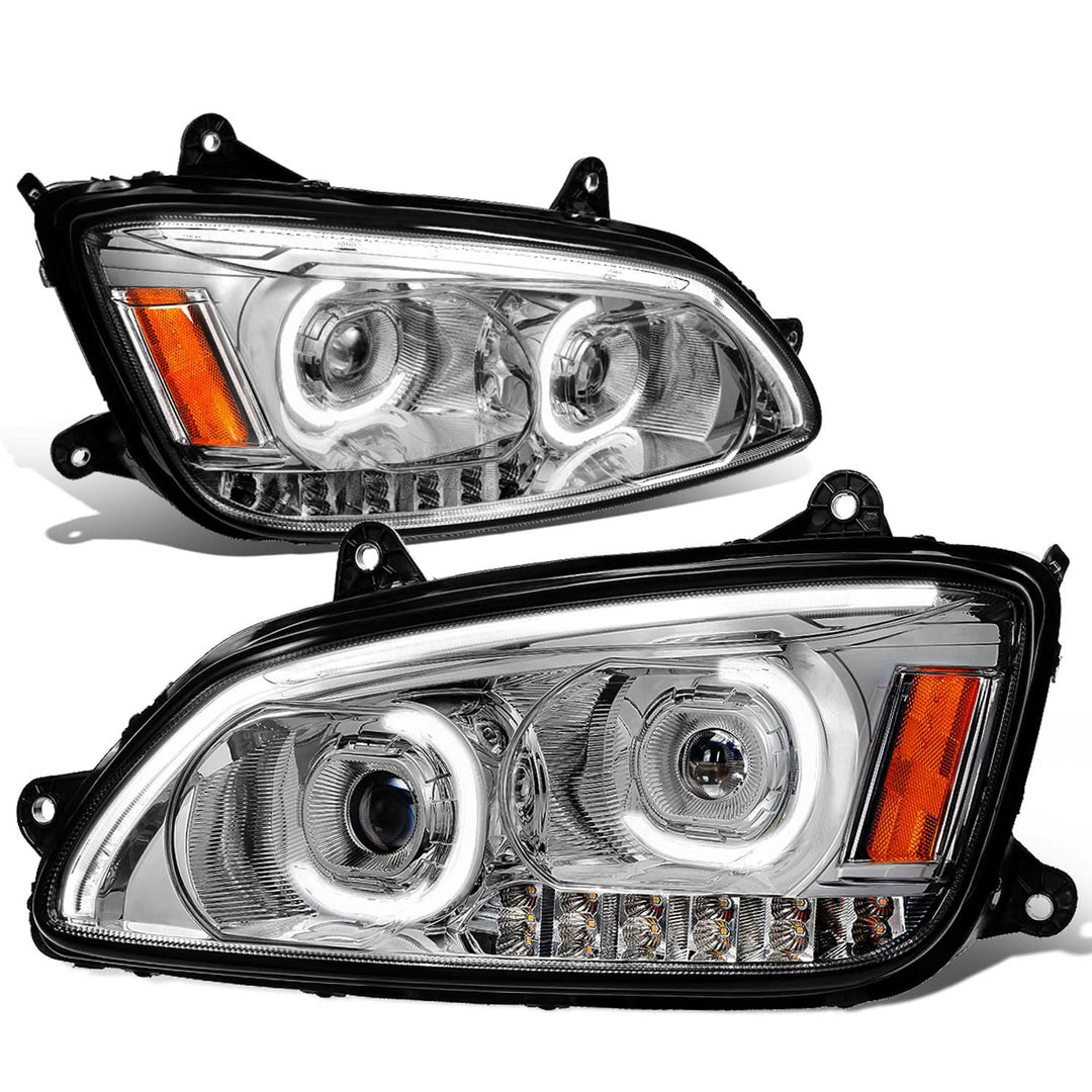 2008-2019 Kenworth T170/T270/T300/T370/T660/T700 LED Projector Headlights