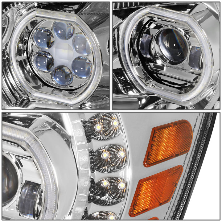 2006-2017 Hino 145/165/185/238/258/268/338 Chrome Headlights