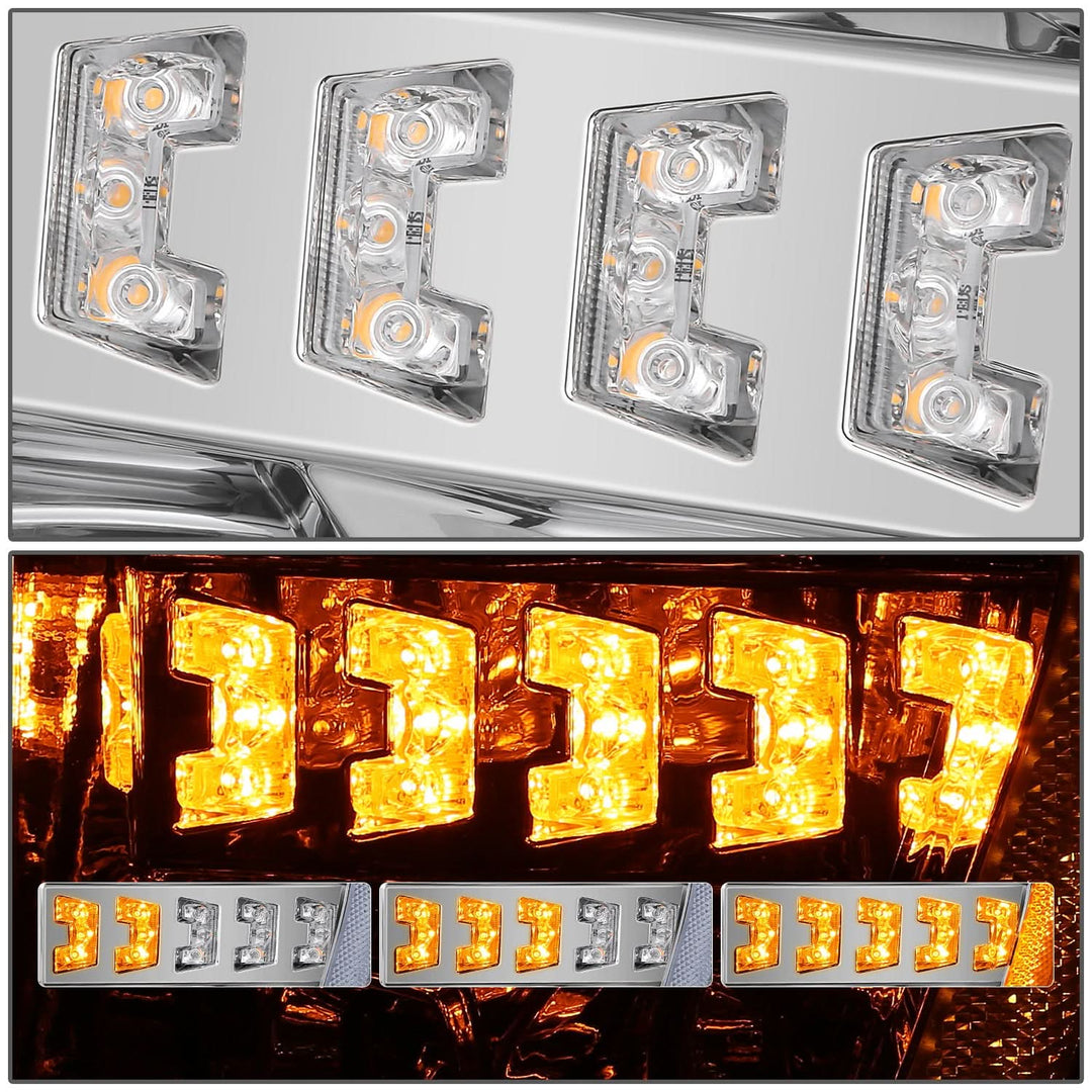 2021-2023 Ford F-150 LED Headlights w/ 3D Light Bar & Sequential Turn Signal