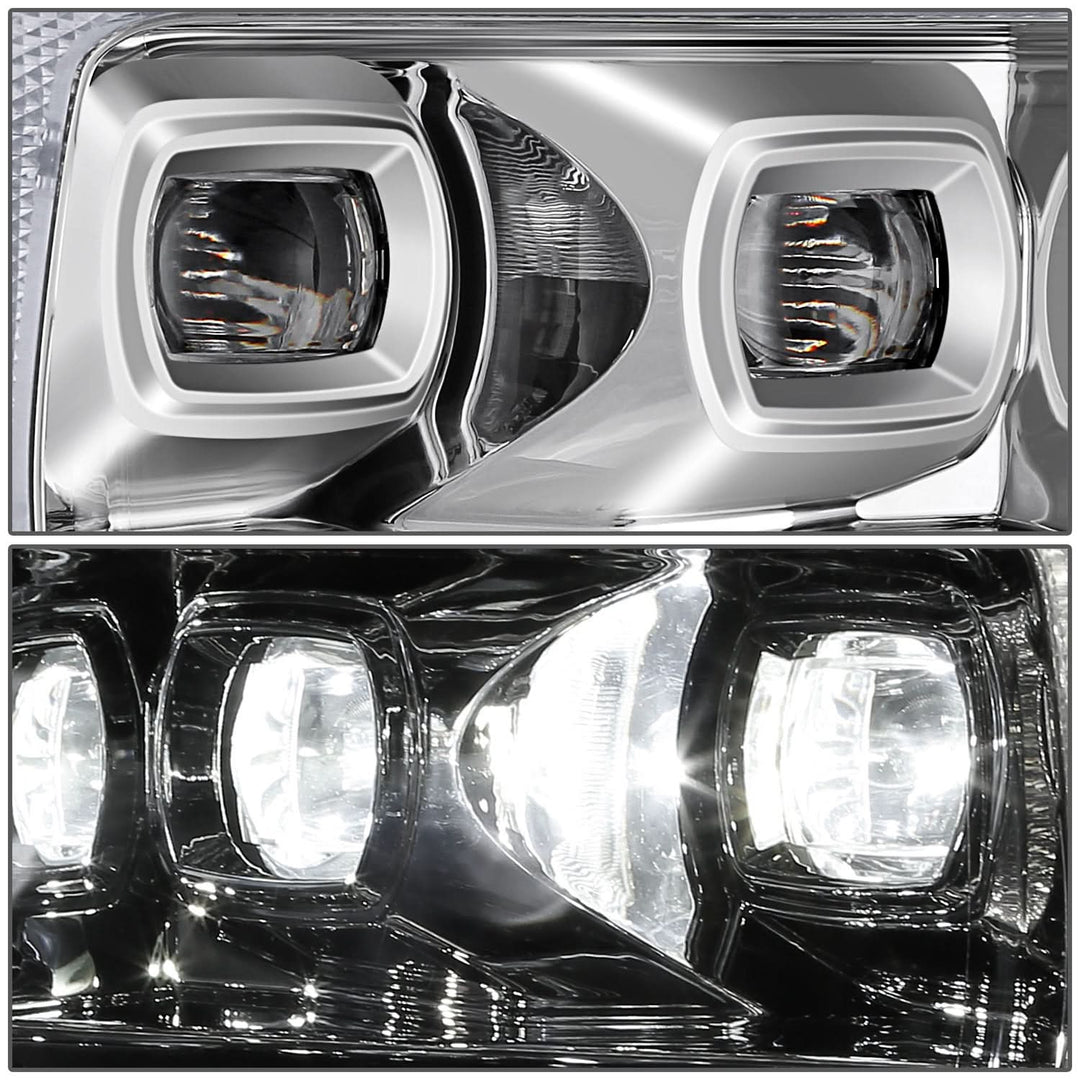 2021-2023 Ford F-150 LED Headlights w/ 3D Light Bar & Sequential Turn Signal