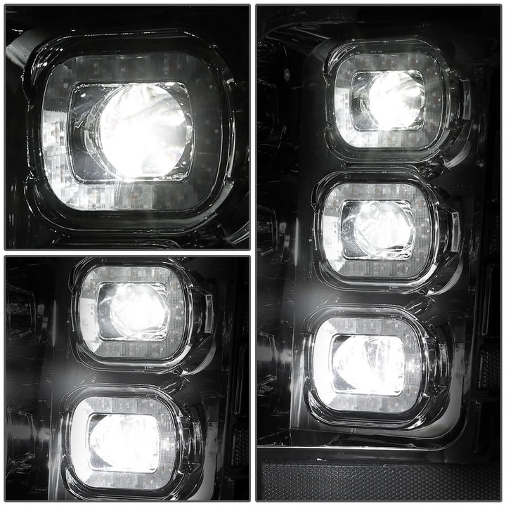 11-16 Ford F-250/F-350/F-450 Super Duty 3D Light Bar Headlights