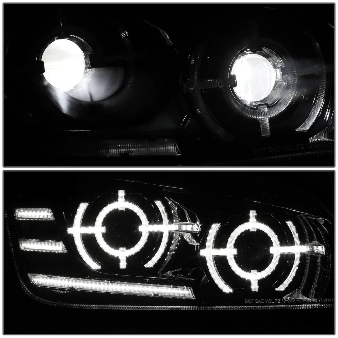 2008-2017 Kenworth T660 Target Style LED Sequential Headlights