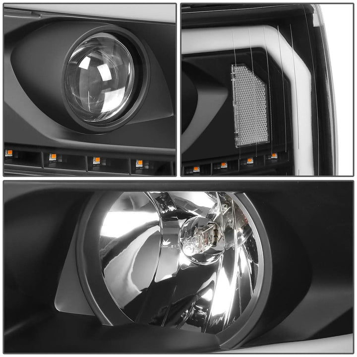 07-14 Chevrolet Silverado LED DRL Sequential Turn Signal Headlights