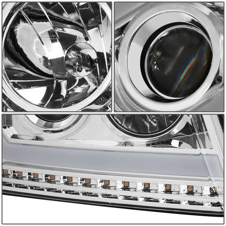 2004-2008 Ford F-150 LED DRL Projector Headlights with Sequential Turn Signal
