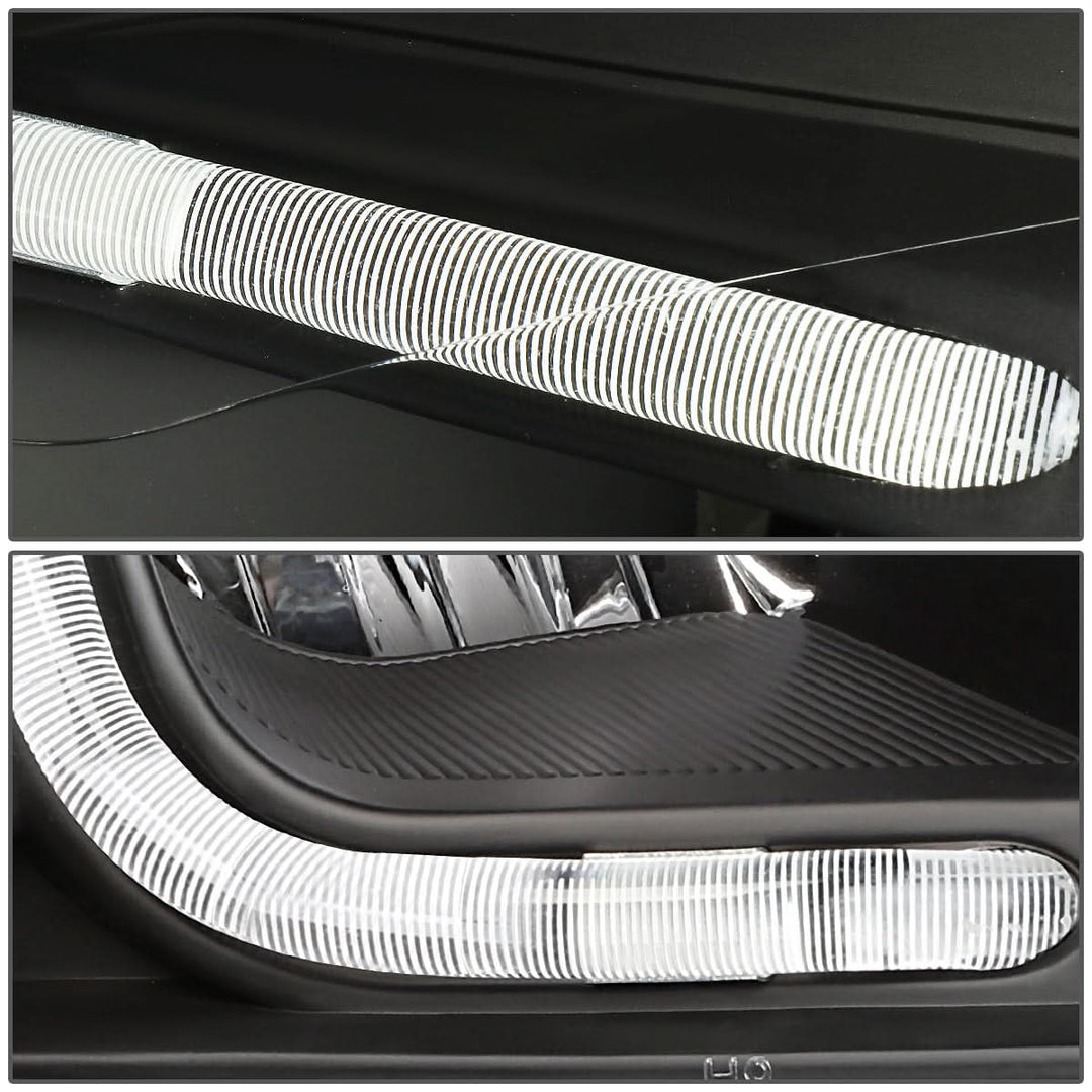 06-16 Chevrolet Impala/Monte Carlo LED DRL Headlights - Black