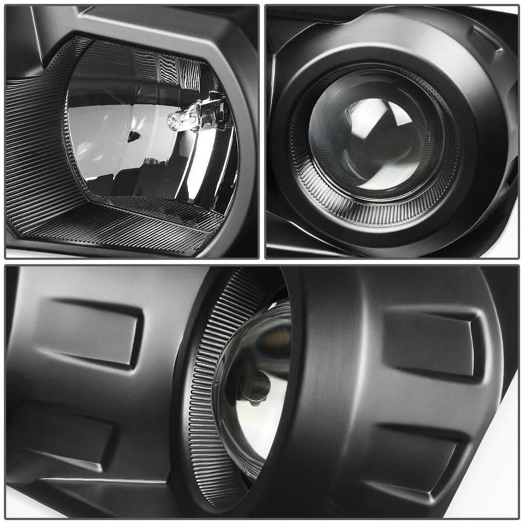 2008-2017 Toyota Sequoia/Tundra LED DRL Projector Headlights Black