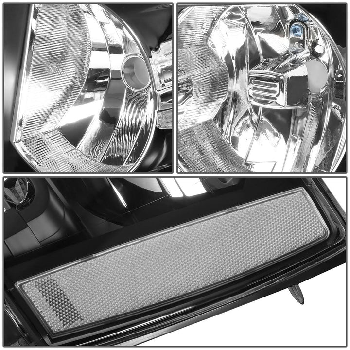 07-14 Chevrolet Tahoe/Suburban/Avalanche LED DRL Headlights Black