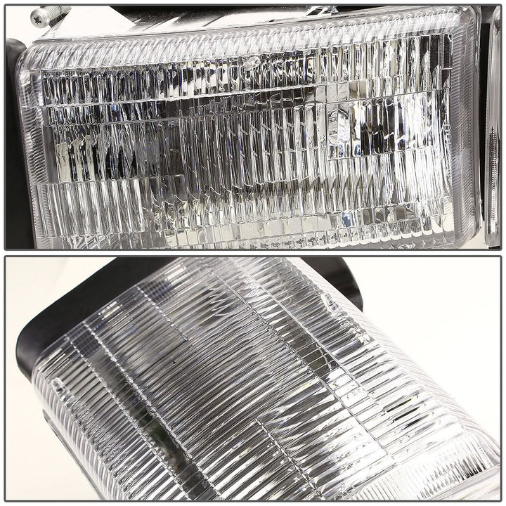 94-02 Dodge Ram OE Style Chrome Headlight - Left Side