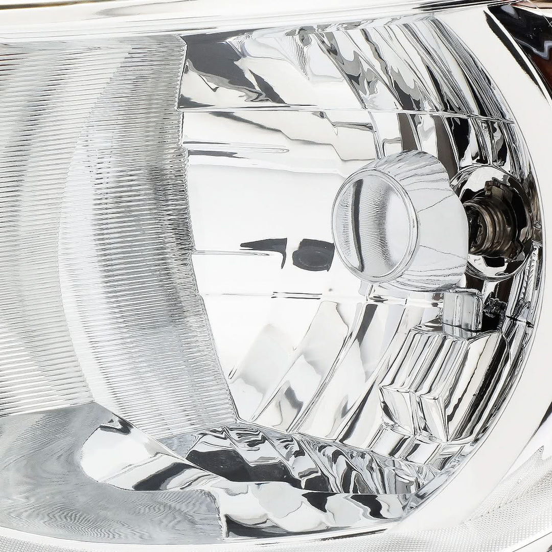 15-17 Chevrolet Colorado Chrome Housing Headlights with Amber Corner