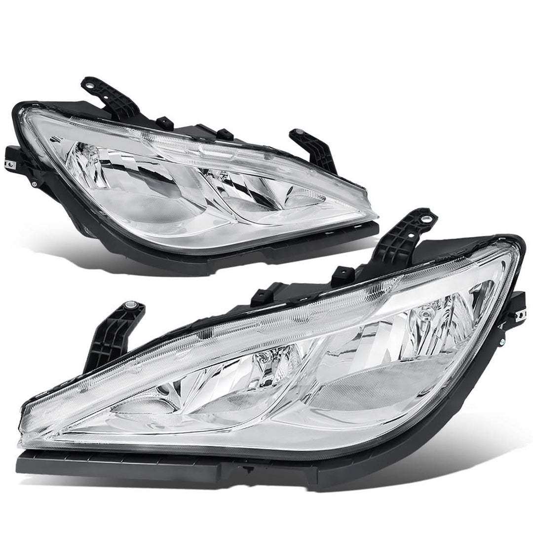 2017-2020 Chrysler Pacifica Chrome Housing Headlights with Clear Corner
