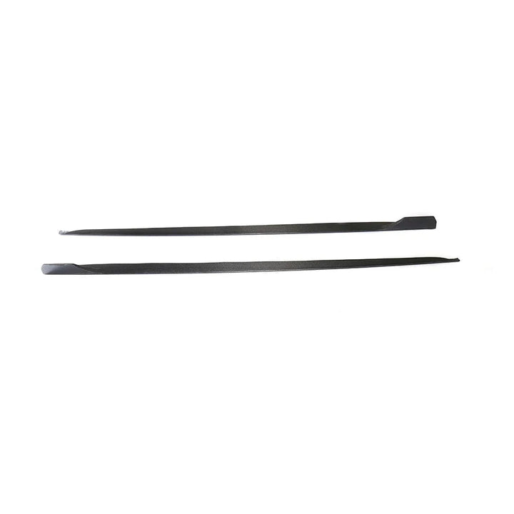 Audi A5 / S5 B9 4-Door Sedan Carbon Fiber Side Skirt Extensions 2017 - 2019