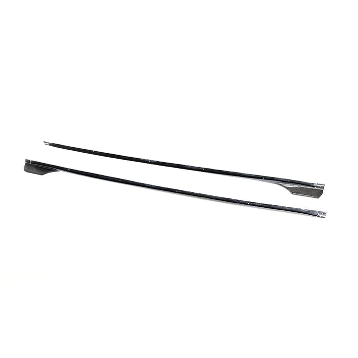 Audi A5 / S5 B9 4-Door Sedan Carbon Fiber Side Skirt Extensions 2017 - 2019