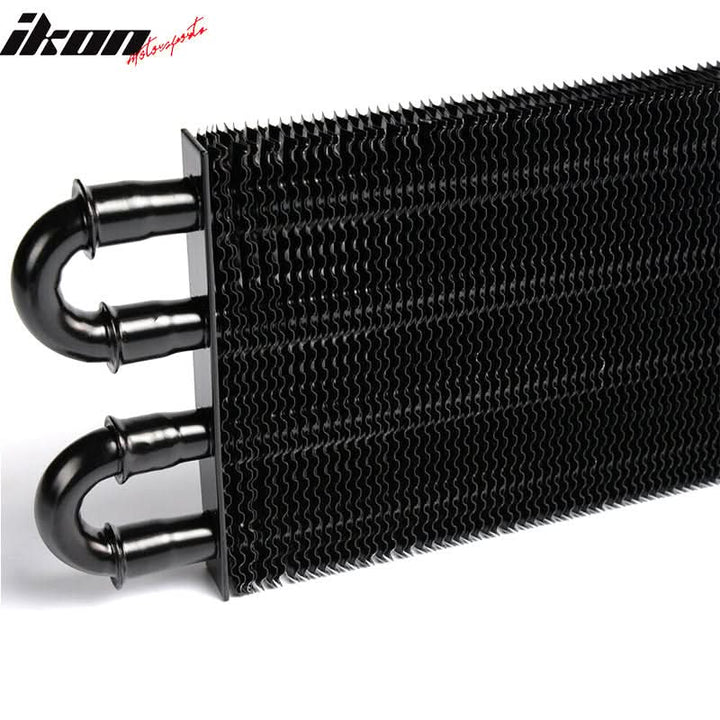 Universal Full Remote Transmission Oil Cooler Kit Auto/MT Radiator