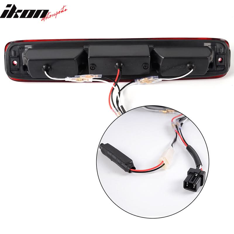 Fits 99-07 Silverado Sierra Clear LED 3rd Brake Light Cargo Lamp