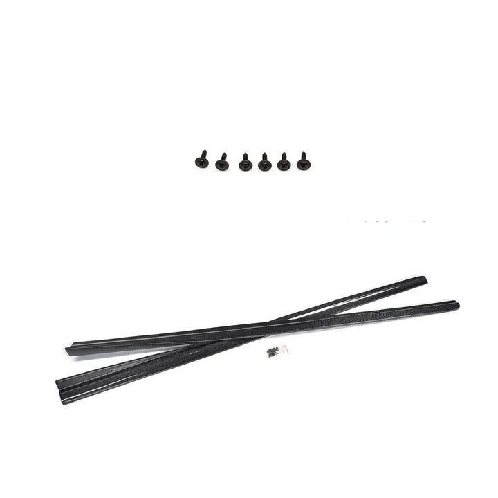 Audi TT 8J MK2 Carbon Fiber Side Skirt Extensions – Coupe (2008–2011)