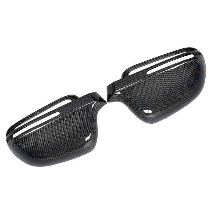 Audi A4 B8 / S4 / RS4 Carbon Fiber Door Mirror Cap Housings 2007 - 2015