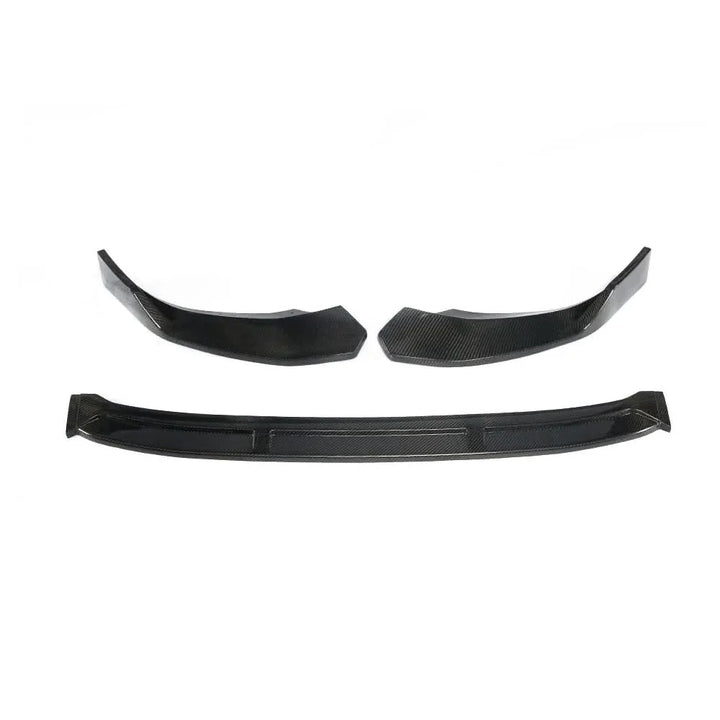 Audi A4 B9 S-Line / S4 B9 (2017-2019) Carbon Fiber Front Splitter – B Style 3PC Lip Kit