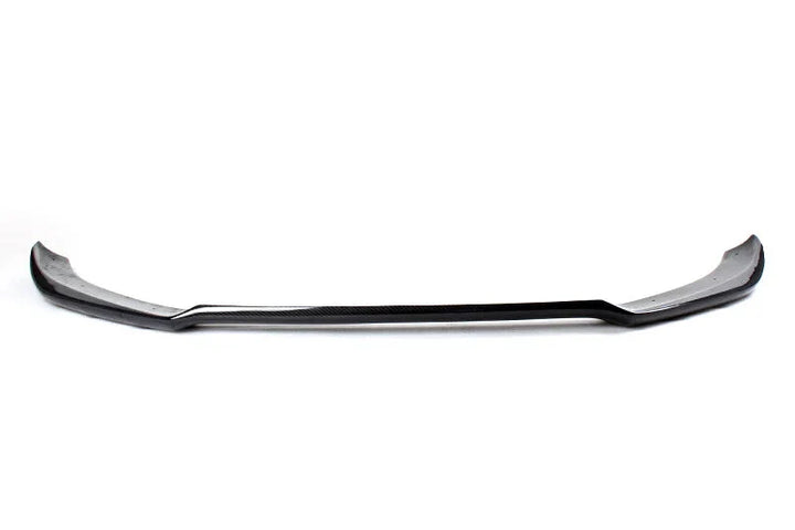 Audi A4 B8 Carbon Fiber Gloss Black Front Bumper Lip 2013 - 2015