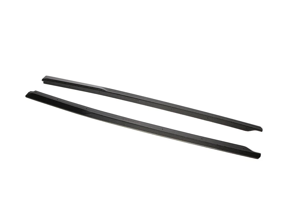 Audi R8 V10 Coupe 4S Gen 2 Carbon Fiber Side Skirts Door Extension Lip 2016 - 2019