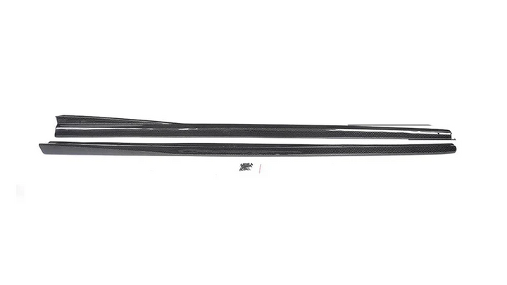 Audi TT 8J MK2 Carbon Fiber Side Skirt Extensions – Coupe (2008–2011)