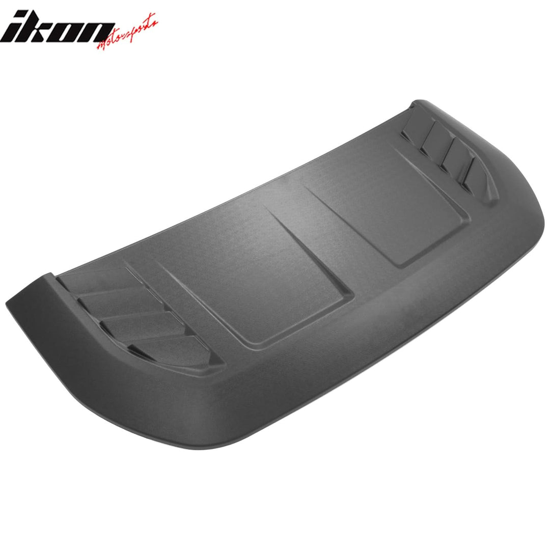 2021-2025 Ford Bronco Non-Functional Black Front Hood Bonnet Cover ABS