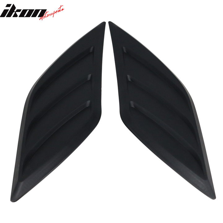 2016-2020 Honda Civic V3 Unpainted Air Flow Hood Vent Scoop ABS