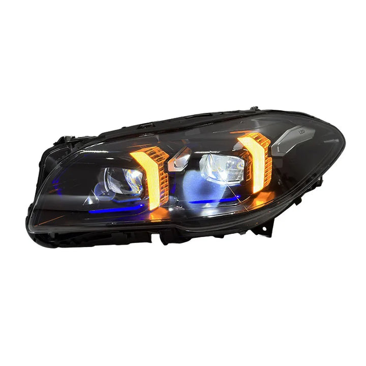 BMW 5 Series F10 / F18 LED Headlight Assembly with High / Low Beam 2011 - 2017