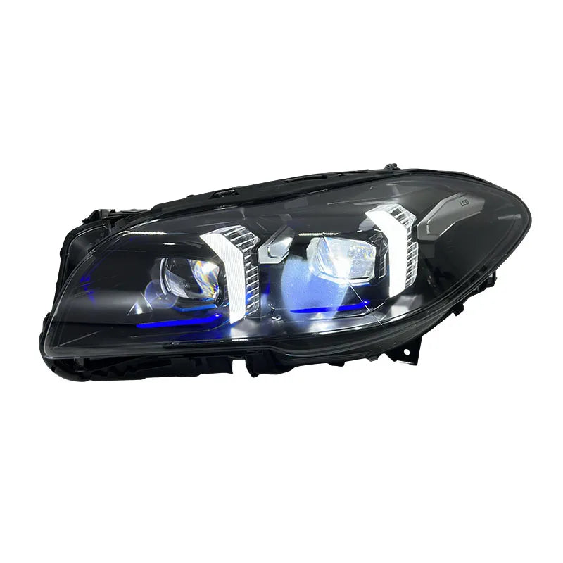 BMW 5 Series F10 / F18 LED Headlight Assembly with High / Low Beam 2011 - 2017
