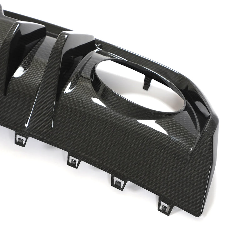 Audi S3 8Y Sedan Dry Carbon Fiber RS3 Style Rear Bumper Diffuser 2021 - 2022