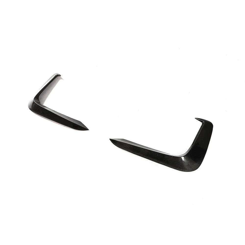 Audi A5 S-Line / S5 B9 Carbon Fiber Front Bumper Canards 2017 - 2019