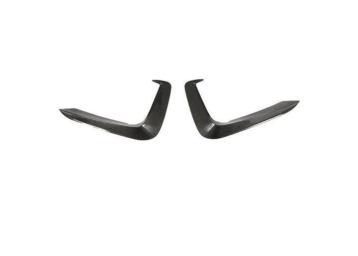 Audi A5 S-Line / S5 B9 Carbon Fiber Front Bumper Canards 2017 - 2019