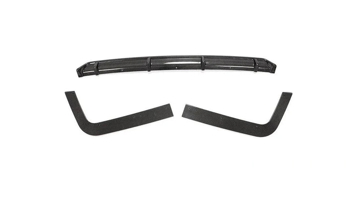 VW Transporter T6 Carbon Fiber Rear Bumper Lip Extension – Gloss Black (2015–2020)