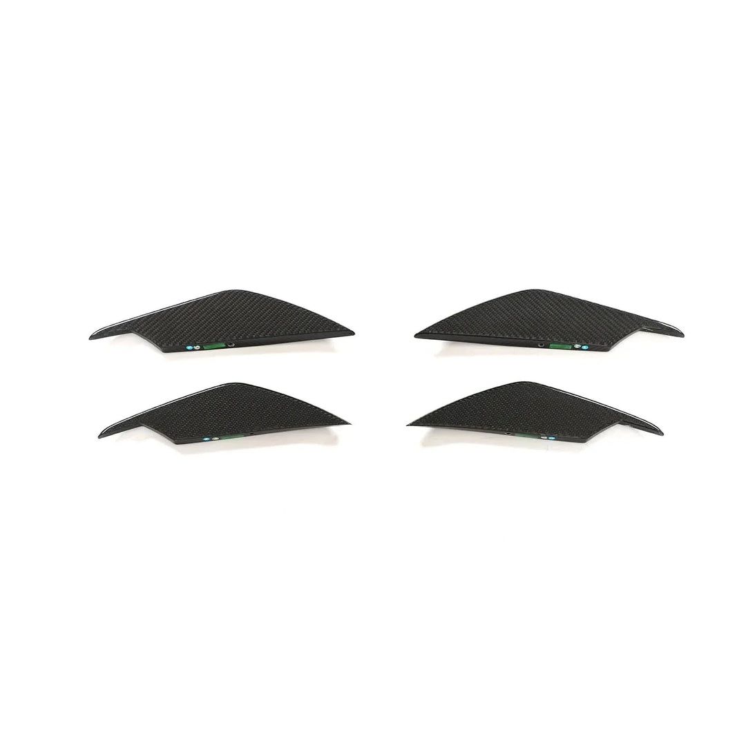 Dry Carbon Fiber Front Bumper Canards – BMW G80 M3 & G82/G83 M4 (2021+)
