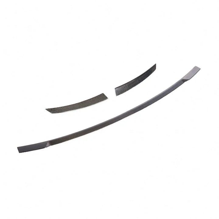 Audi R8 V10 / V10 Plus Coupe 4S Carbon Fiber E-Tron Style Rear Spoiler Set 2016 - 2019