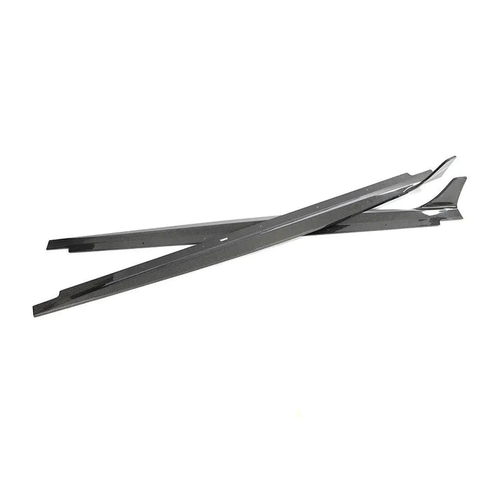 Audi A5 S-Line / S5 B9.5 Carbon Fiber Side Skirt Extensions – Sportback (2020–2023)