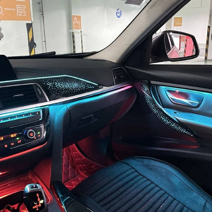 BMW 3 Series F30 / F31 / F34 / F35 / F36 Interior 64-Color LED Ambient Light Kit 2013 - 2019