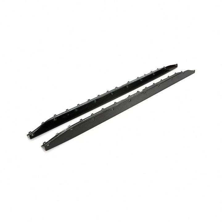 Dry Carbon Fiber Side Skirt Extensions – BMW G80 M3 Competition (2021+)