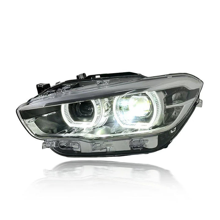 BMW 1 Series F20 / 118i Dual-Color (Yellow / White) LED Headlight Assembly with High / Low Beam 2015 - 2018
