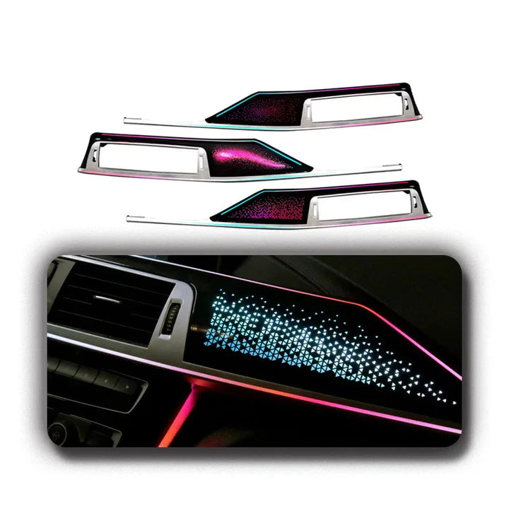 BMW 3 Series F30 / F31 / F34 / F35 / F36 Interior 64-Color LED Ambient Light Kit 2013 - 2019