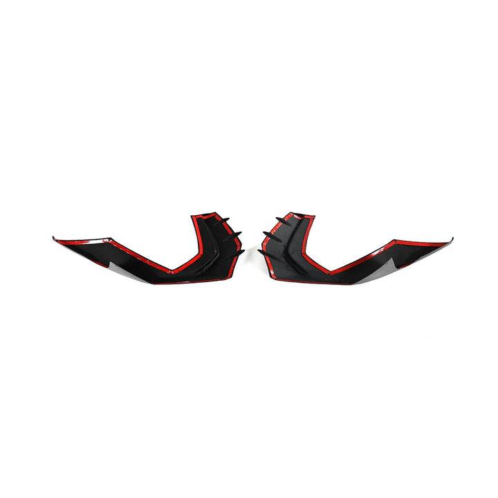 Audi S3 8Y / A3 S-Line Sedan Carbon Fiber Front Bumper Canards 2021 - 2023