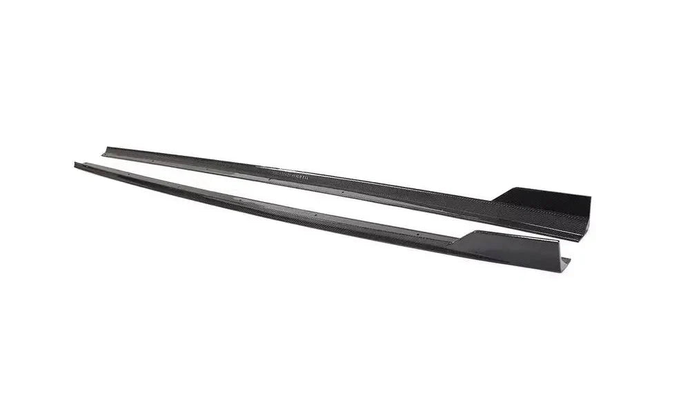 Audi S3 / RS3 8V Sedan Carbon Fiber  Side Skirt Extensions 2014 - 2019