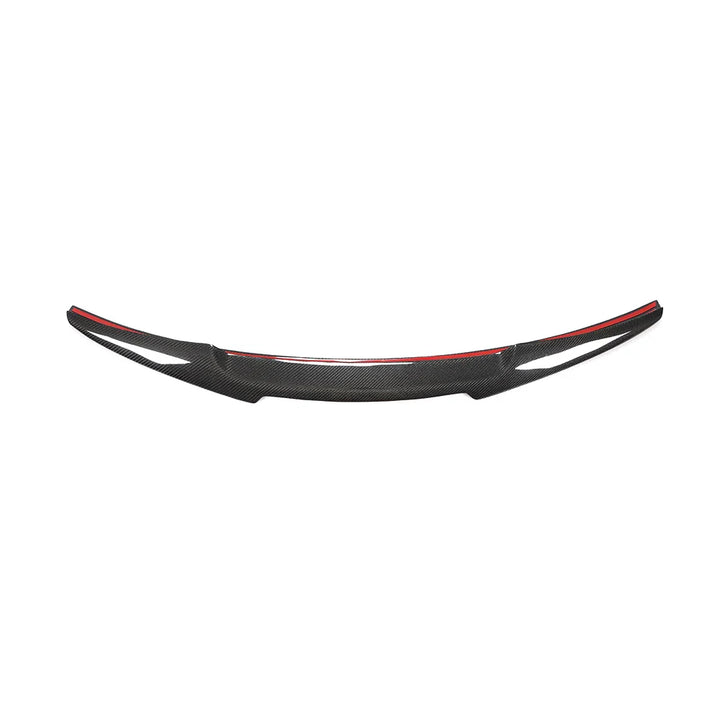 Audi A4 B8.5 S-Line / S4 Sedan Carbon Fiber Rear Trunk Lip Spoiler Wing 2013 - 2016