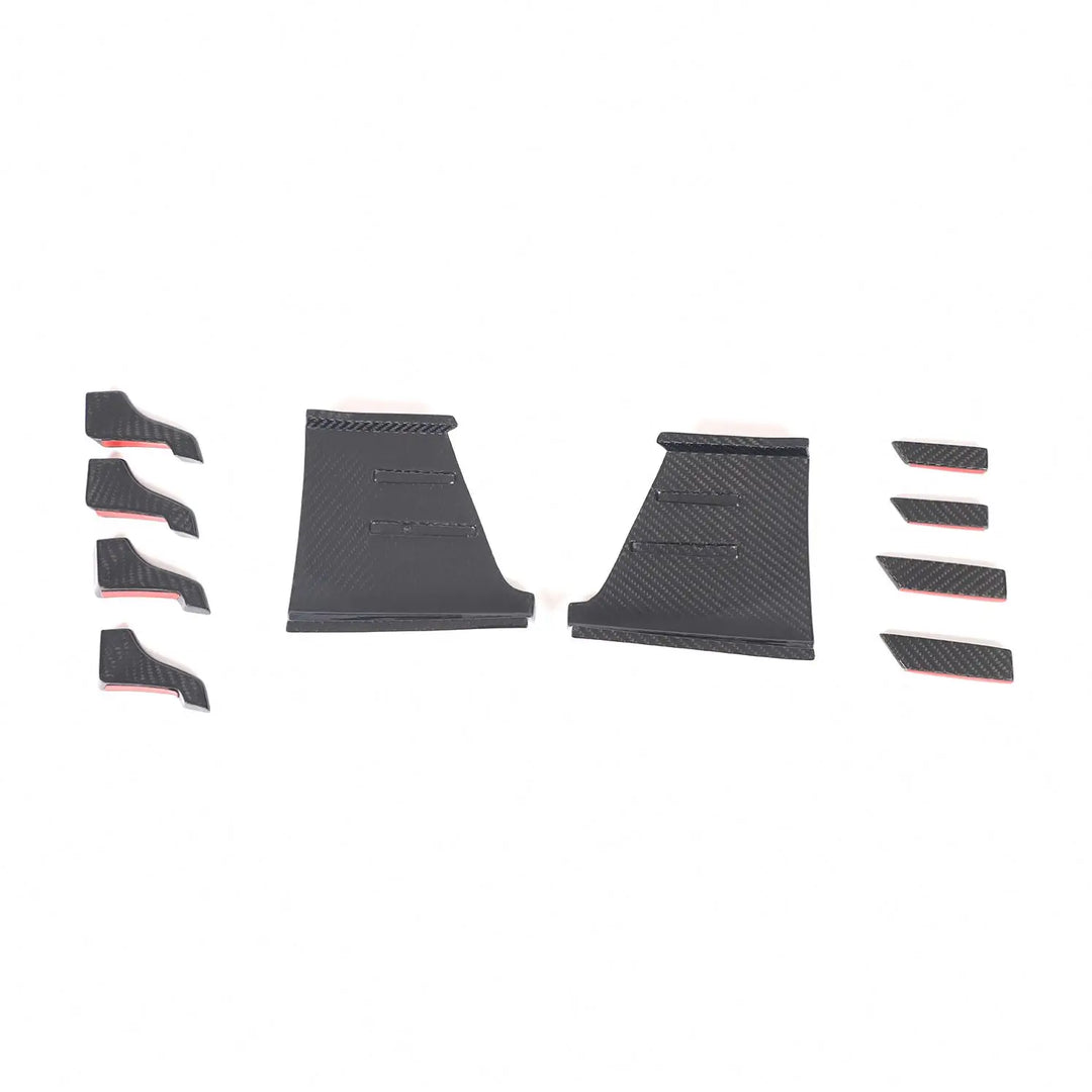 Audi RS4 B9 Front Lip – Prepreg Dry Carbon Fiber Center Splitter (2019)