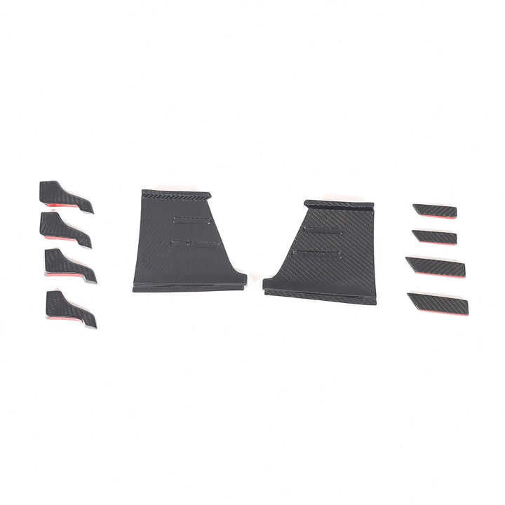 Audi RS4 B9 Front Lip – Prepreg Dry Carbon Fiber Center Splitter (2019)